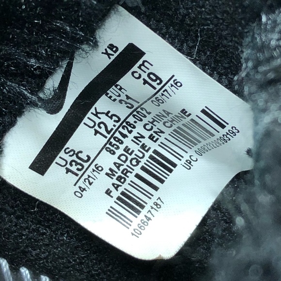 Nike Woodside Chukka 2 Boys Rubber Snow Boots 13C - Picture 6 of 6